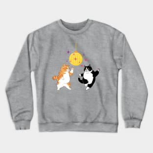 Dancing Cats Crewneck Sweatshirt